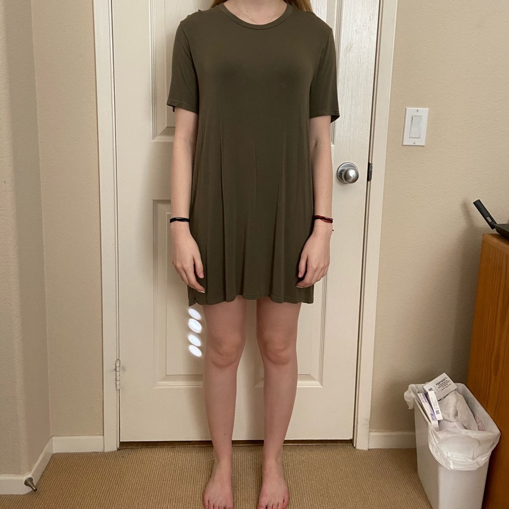 brandy melville oversized t-shirt dress